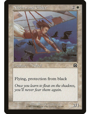Magic: The Gathering Nightwind Glider (031) Moderately Played