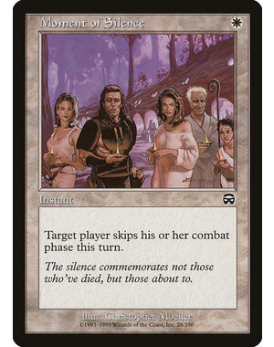 Magic: The Gathering Moment of Silence (028) Lightly Played