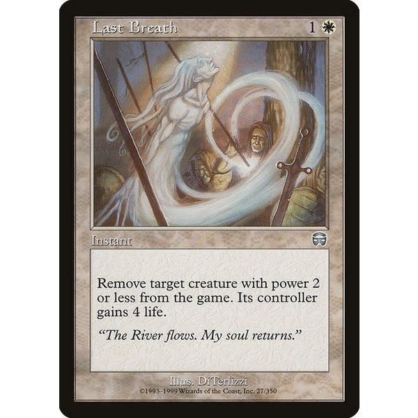 Magic: The Gathering Last Breath (027) Lightly Played