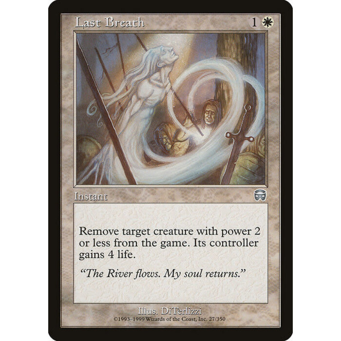 Magic: The Gathering Last Breath (027) Lightly Played