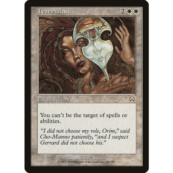 Magic: The Gathering Ivory Mask (024) Lightly Played