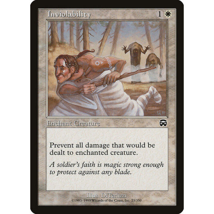 Magic: The Gathering Inviolability (023) Lightly Played