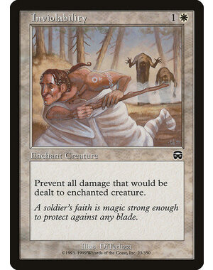 Magic: The Gathering Inviolability (023) Moderately Played