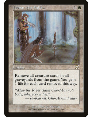 Magic: The Gathering Honor the Fallen (021) Lightly Played
