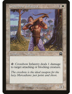 Magic: The Gathering Crossbow Infantry (016) Lightly Played
