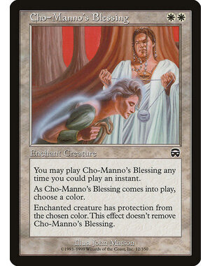Magic: The Gathering Cho-Manno's Blessing (012) Moderately Played