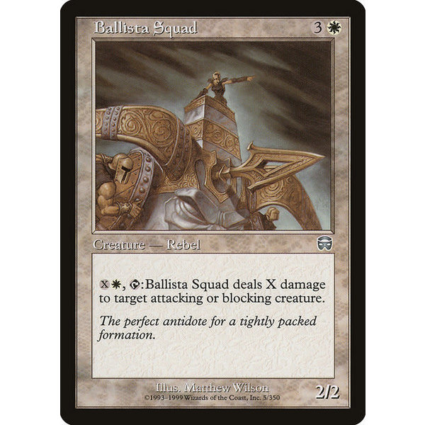 Magic: The Gathering Ballista Squad (005) Moderately Played