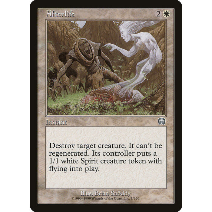 Magic: The Gathering Afterlife (001) Moderately Played