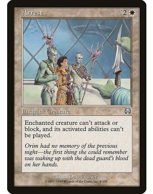 Magic: The Gathering Arrest (004) Moderately Played