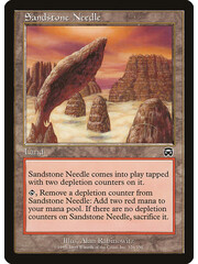 Magic: The Gathering Sandstone Needle (326) Moderately Played