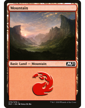 Magic: The Gathering Mountain (270) (270) Lightly Played