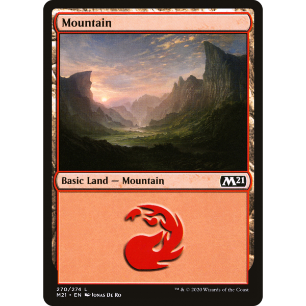 Magic: The Gathering Mountain (270) (270) Lightly Played