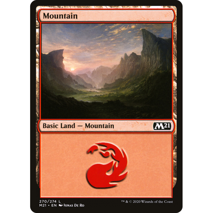 Magic: The Gathering Mountain (270) (270) Lightly Played