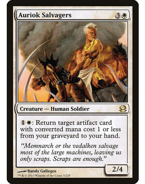 Magic: The Gathering Auriok Salvagers (005) Lightly Played