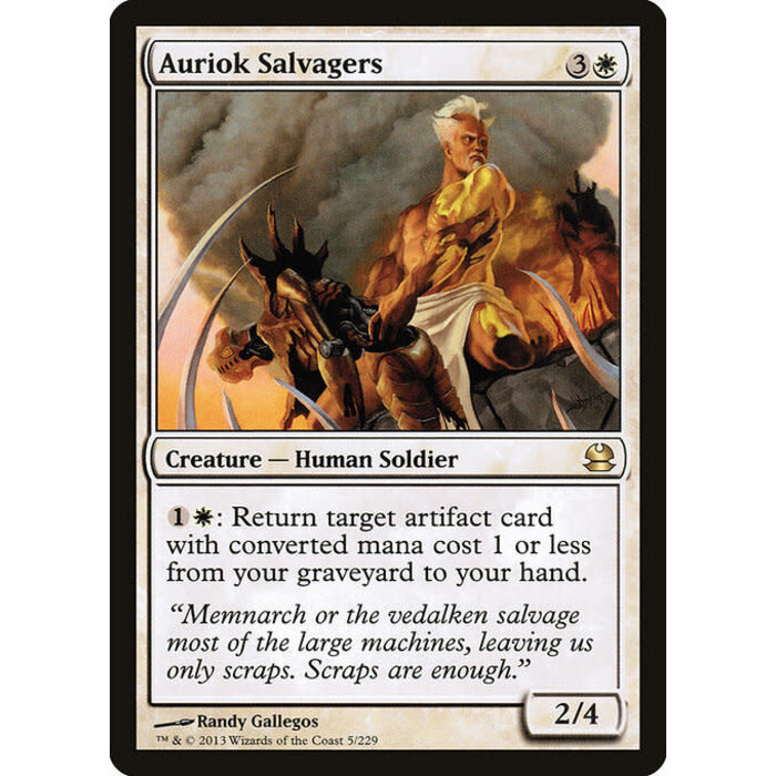 Magic: The Gathering Auriok Salvagers (005) Lightly Played