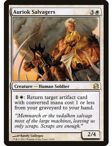 Magic: The Gathering Auriok Salvagers (005) Moderately Played