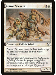 Magic: The Gathering Amrou Seekers (003) Damaged Foil