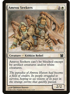 Magic: The Gathering Amrou Seekers (003) Damaged Foil