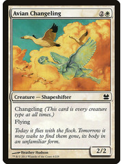 Magic: The Gathering Avian Changeling (006) Moderately Played