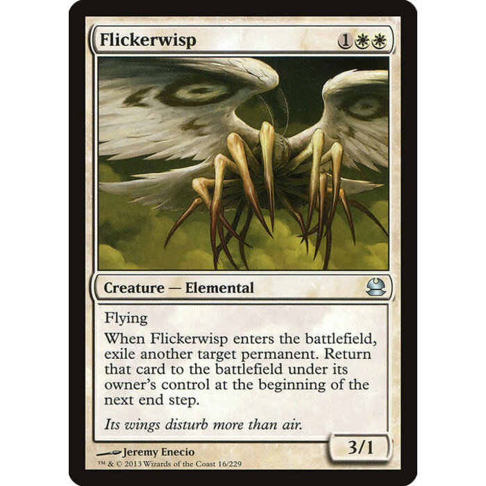 Magic: The Gathering Flickerwisp (016) Lightly Played