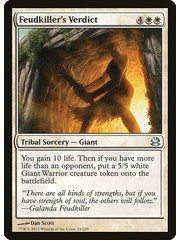 Magic: The Gathering Feudkiller's Verdict (015) Moderately Played