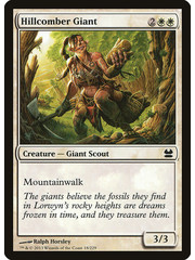 Magic: The Gathering Hillcomber Giant (018) Moderately Played