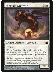 Magic: The Gathering Sanctum Gargoyle (028) Moderately Played