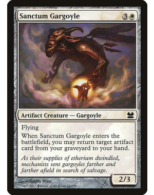 Magic: The Gathering Sanctum Gargoyle (028) Moderately Played