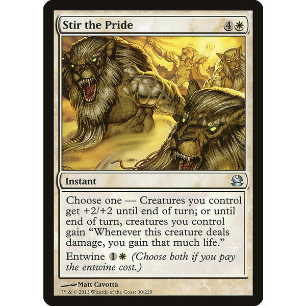 Magic: The Gathering Stir the Pride (030) Moderately Played
