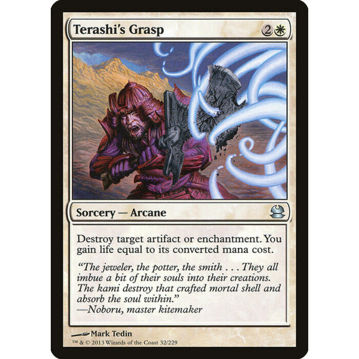 Magic: The Gathering Terashi's Grasp (032) Damaged