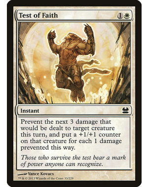 Magic: The Gathering Test of Faith (033) Lightly Played