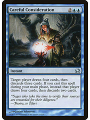 Magic: The Gathering Careful Consideration (037) Lightly Played