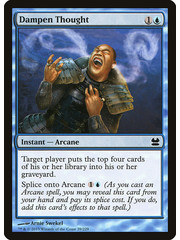 Magic: The Gathering Dampen Thought (039) Moderately Played