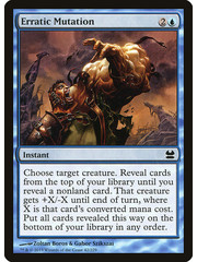 Magic: The Gathering Erratic Mutation (042) Lightly Played