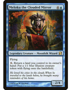 Magic: The Gathering Meloku the Clouded Mirror (052) Lightly Played