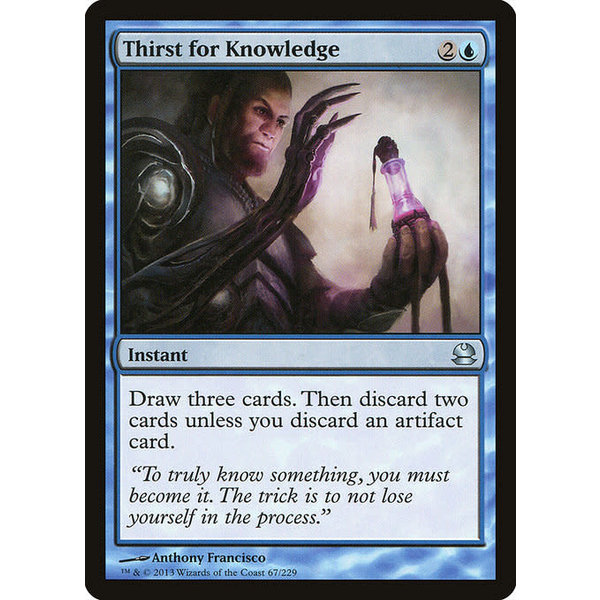 Magic: The Gathering Thirst for Knowledge (067) Lightly Played