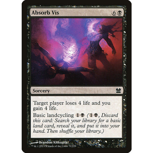Magic: The Gathering Absorb Vis (071) Moderately Played