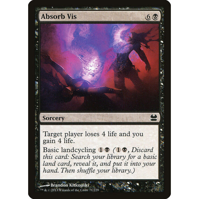 Magic: The Gathering Absorb Vis (071) Moderately Played