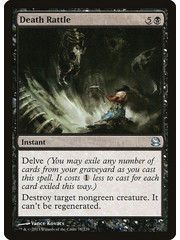 Magic: The Gathering Death Rattle (078) Moderately Played