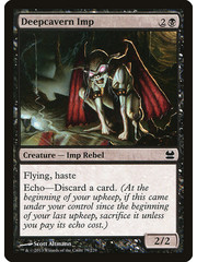 Magic: The Gathering Deepcavern Imp (079) Moderately Played