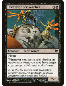 Magic: The Gathering Dreamspoiler Witches (081) Moderately Played Foil