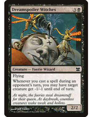 Magic: The Gathering Dreamspoiler Witches (081) Moderately Played Foil
