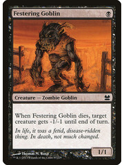 Magic: The Gathering Festering Goblin (087) Moderately Played