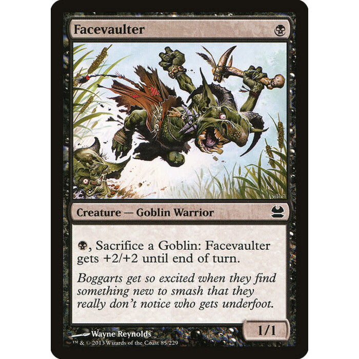 Magic: The Gathering Facevaulter (085) Moderately Played Foil