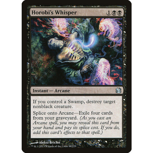 Magic: The Gathering Horobi's Whisper (088) Moderately Played