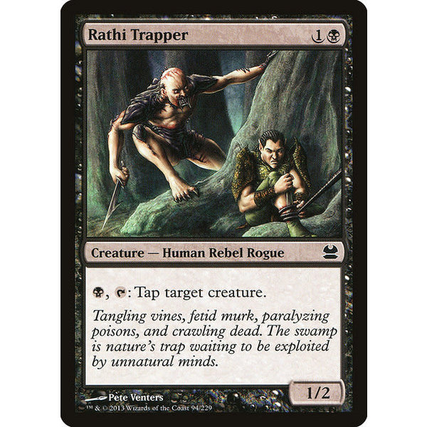 Magic: The Gathering Rathi Trapper (094) Moderately Played