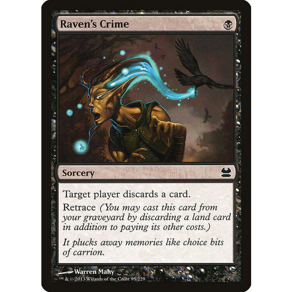 Magic: The Gathering Raven's Crime (095) Lightly Played