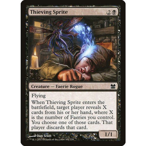 Magic: The Gathering Thieving Sprite (101) Moderately Played