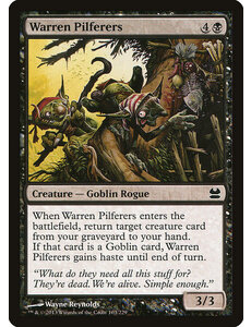 Magic: The Gathering Warren Pilferers (103) Moderately Played