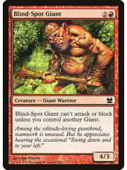 Magic: The Gathering Blind-Spot Giant (105) Moderately Played Foil